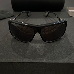 Chrome Hearts Sterling Silver Polarized Sunglasses